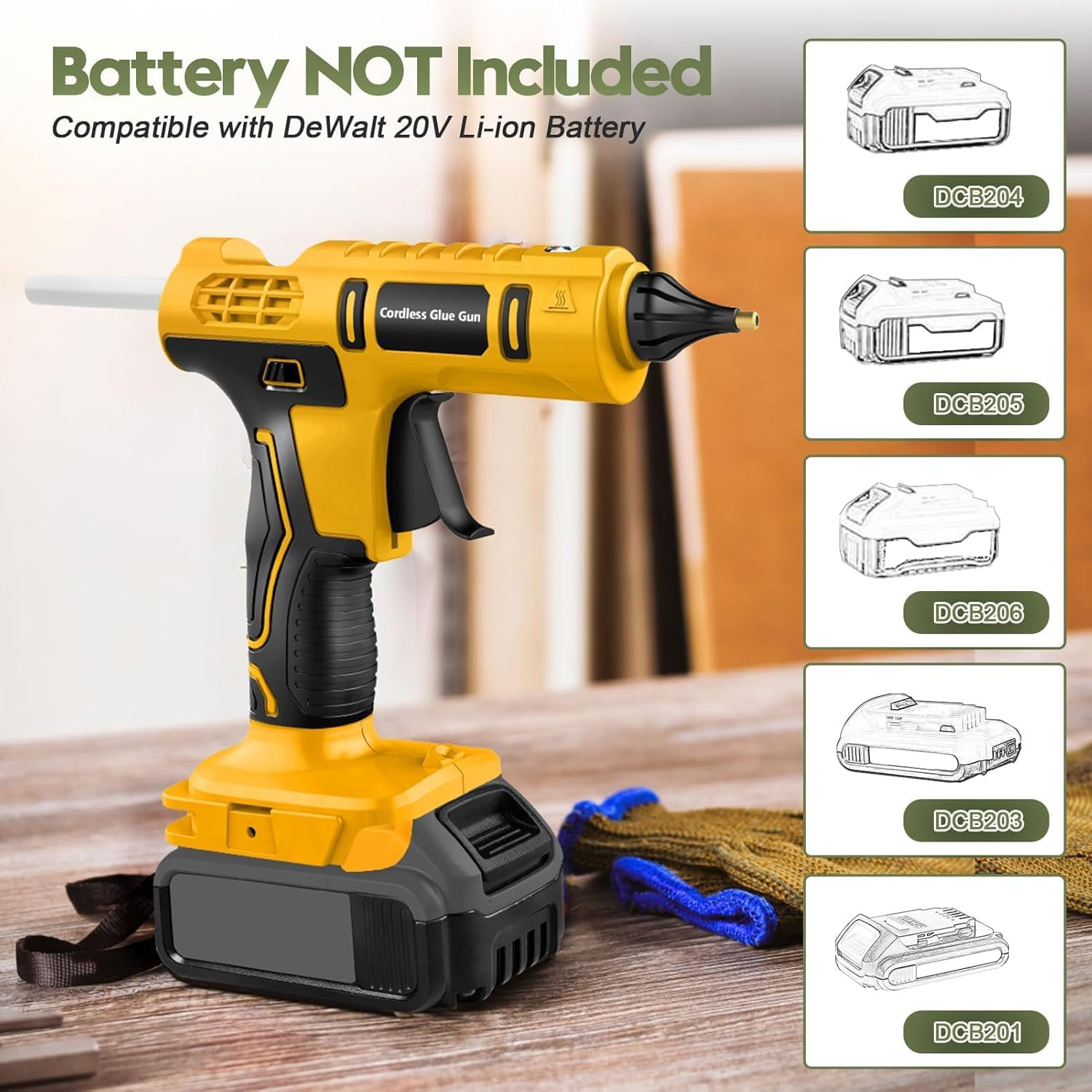 100W Cordless Hot Glue Gun for - đánh giá và giá Hot Melt Glue Gun Cordless
