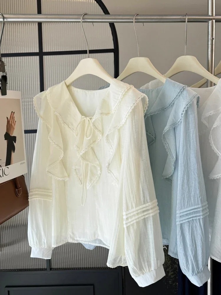 French V-Neck Chic Long Sleeve - đánh giá và giá Embroidery
