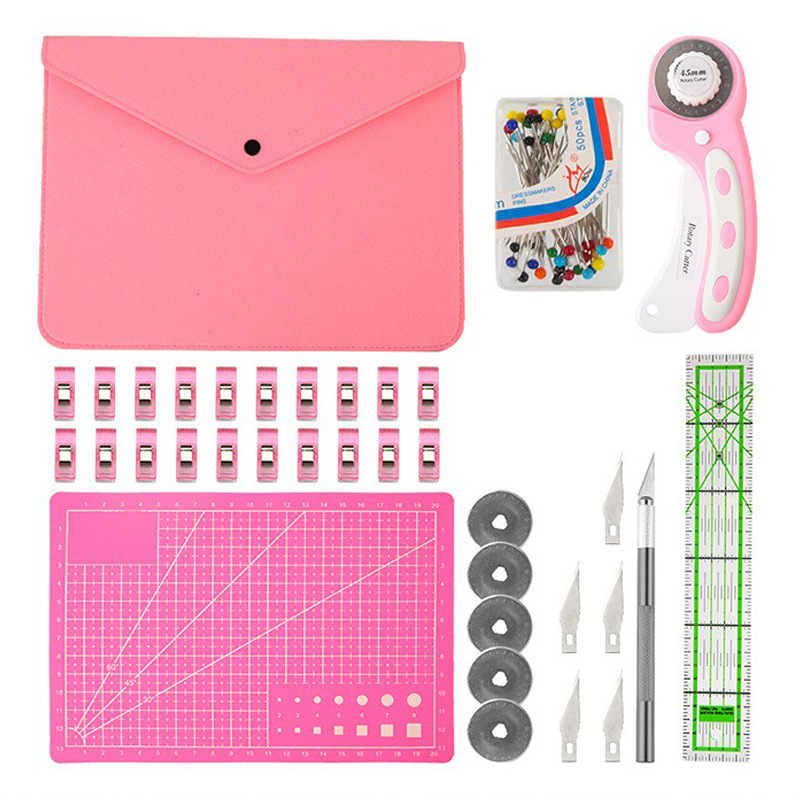 Rotary Cutter Set Pink - Quilt - đánh giá và giá Rotary Cutter For Fabric 45Mm