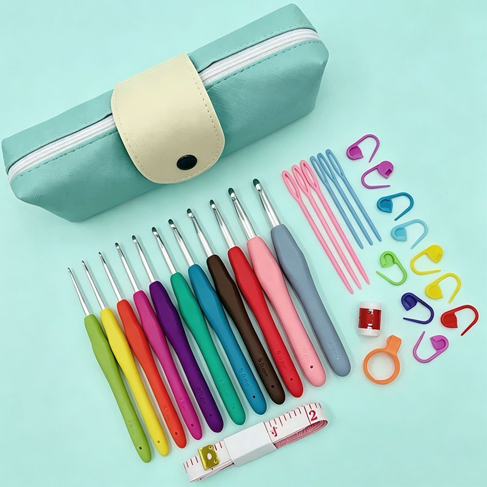 37pcs Crochet Hooks Kits with  - đánh giá và giá Sewing