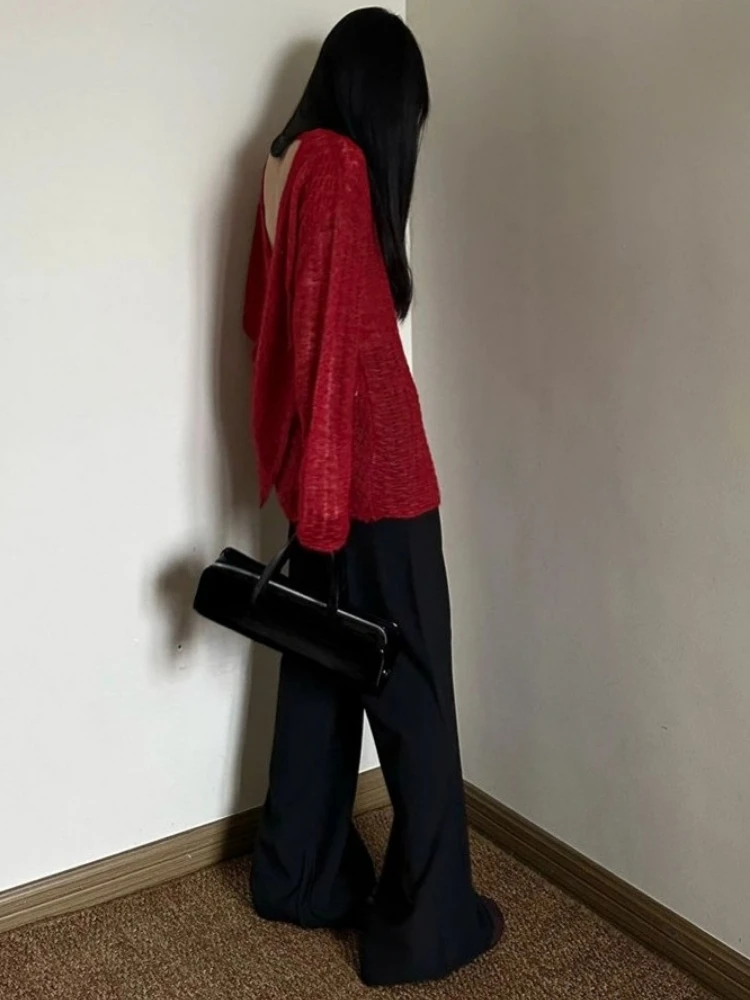 Y2K See-Through Knitted Women' - đánh giá và giá Embroidery